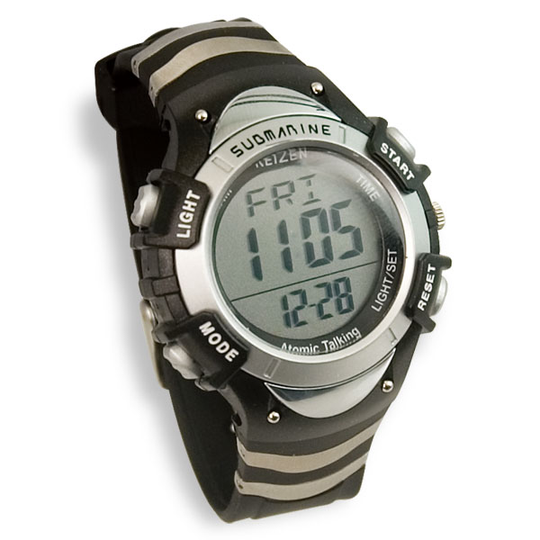 Atomic Digital Talking Watch